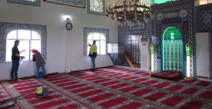 Çavuşlu’da Ramazan Öncesi Cami Temizliği