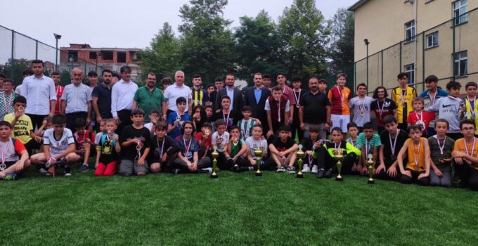 Güce Kur’an Kursları Arası Futbol Turnuvası Yapıldı