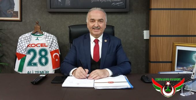 “Giresun Merkez Boğacık Deresi’ne Çim Saha Yapıyoruz”