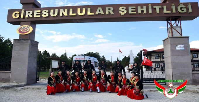 Giresun Halk Oyunları Ekibi, Afyon’da Zafer Halk Oyunları Festivali’ne Katıldı