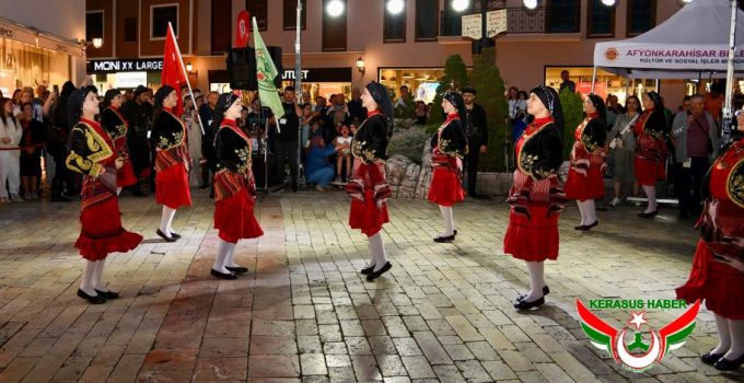 Giresun Halk Oyunları Ekibine, Afyonkarahisar’da Büyük İlgi