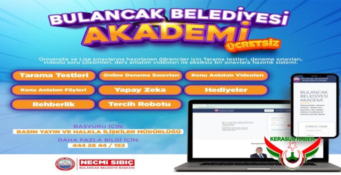 Bulancak Belediyesi’nden Ücretsiz Online Eğitim Desteği