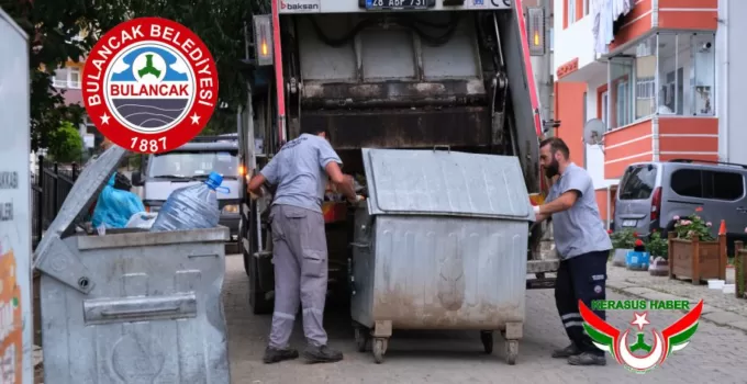 “Daha Temiz Bir Bulancak Misyonu İle 7/24 Çalışıyoruz”