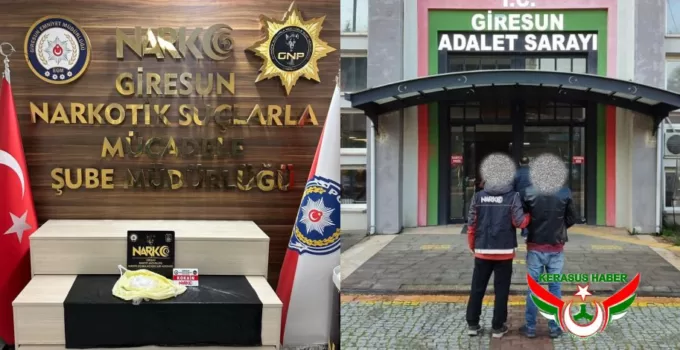 Giresun Polisi’nden, Narkotik Sokak Operasyonu