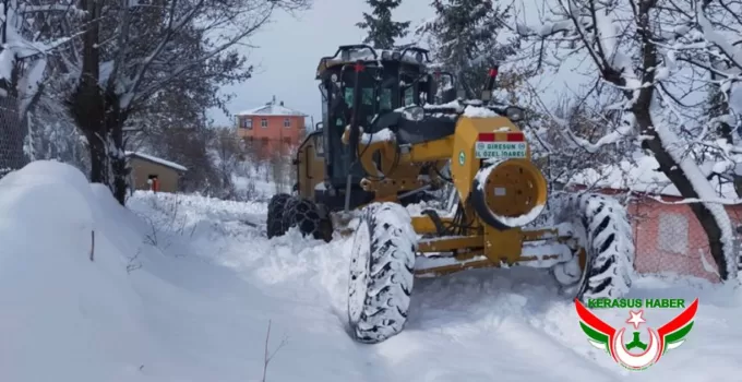 Giresun’da Kuvvetli Fırtına ve Kar Yağışı Etkili Oldu