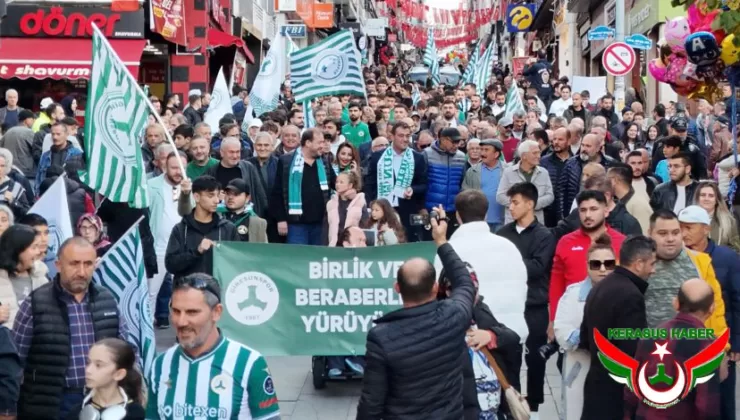 Giresunspor İçin ‘Birlik ve Beraberlik Yürüyüşü’