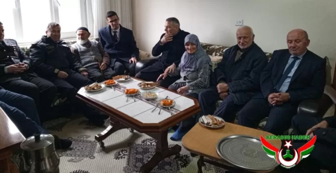 Tirebolu Kaymakamı’ndan, Gazi’ye Ziyaret