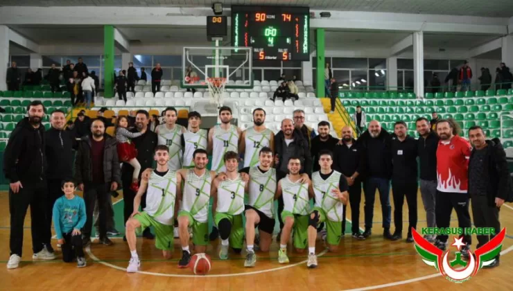 Giresun Belediyespor, İlk Yılında Deplasmanlı Basketbol Ligi’ne Katılma Hakkı Kazandı