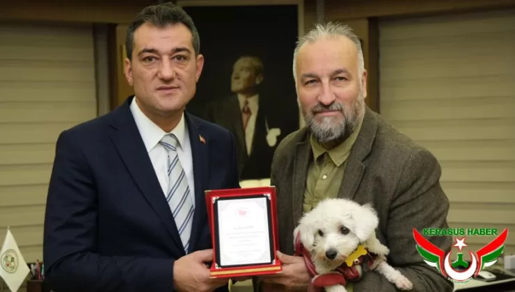 Giresun Organ Bankası Derneği’nden, Başkan Köse’ye Ziyaret